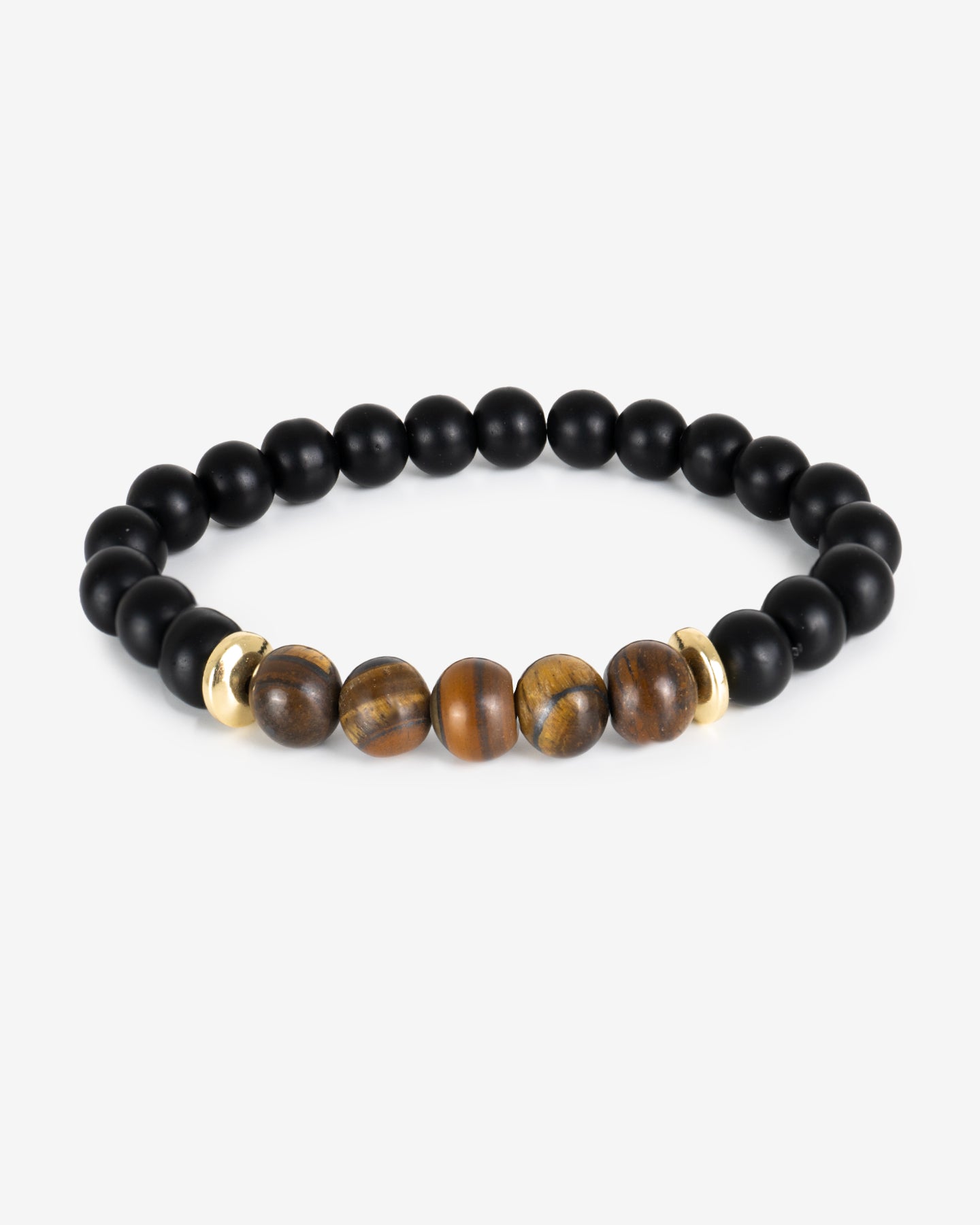 Pulsera Onix Mate Ojo De Tigre