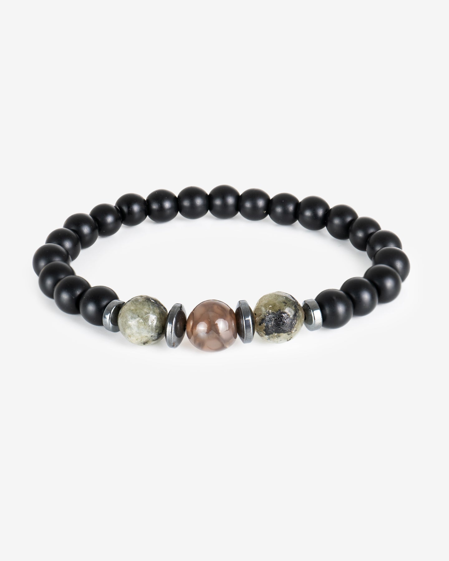 Pulsera Onix Agata Hematita