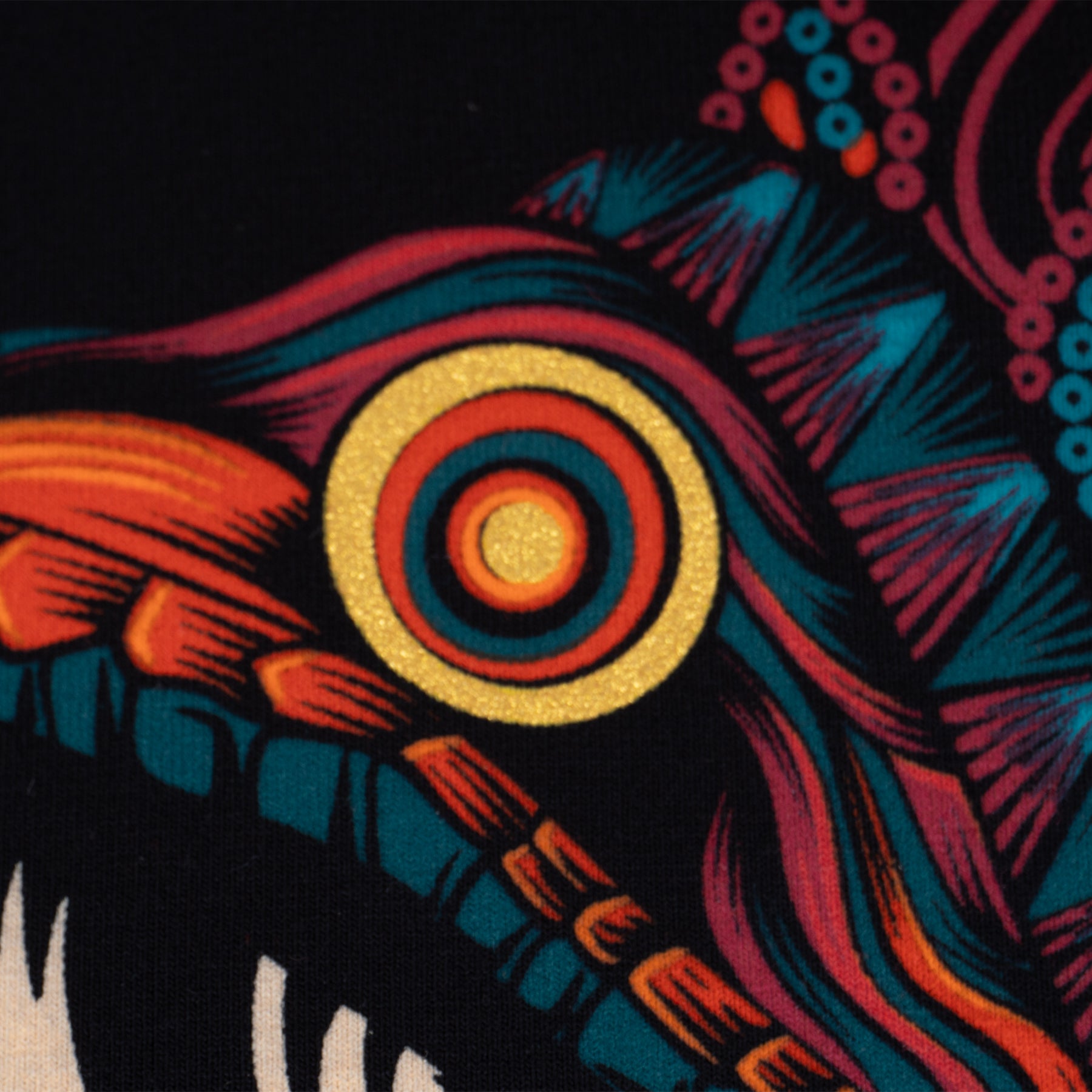 Playera con estampado asimétrico de gran formato para hombre - Modelo KETFULL