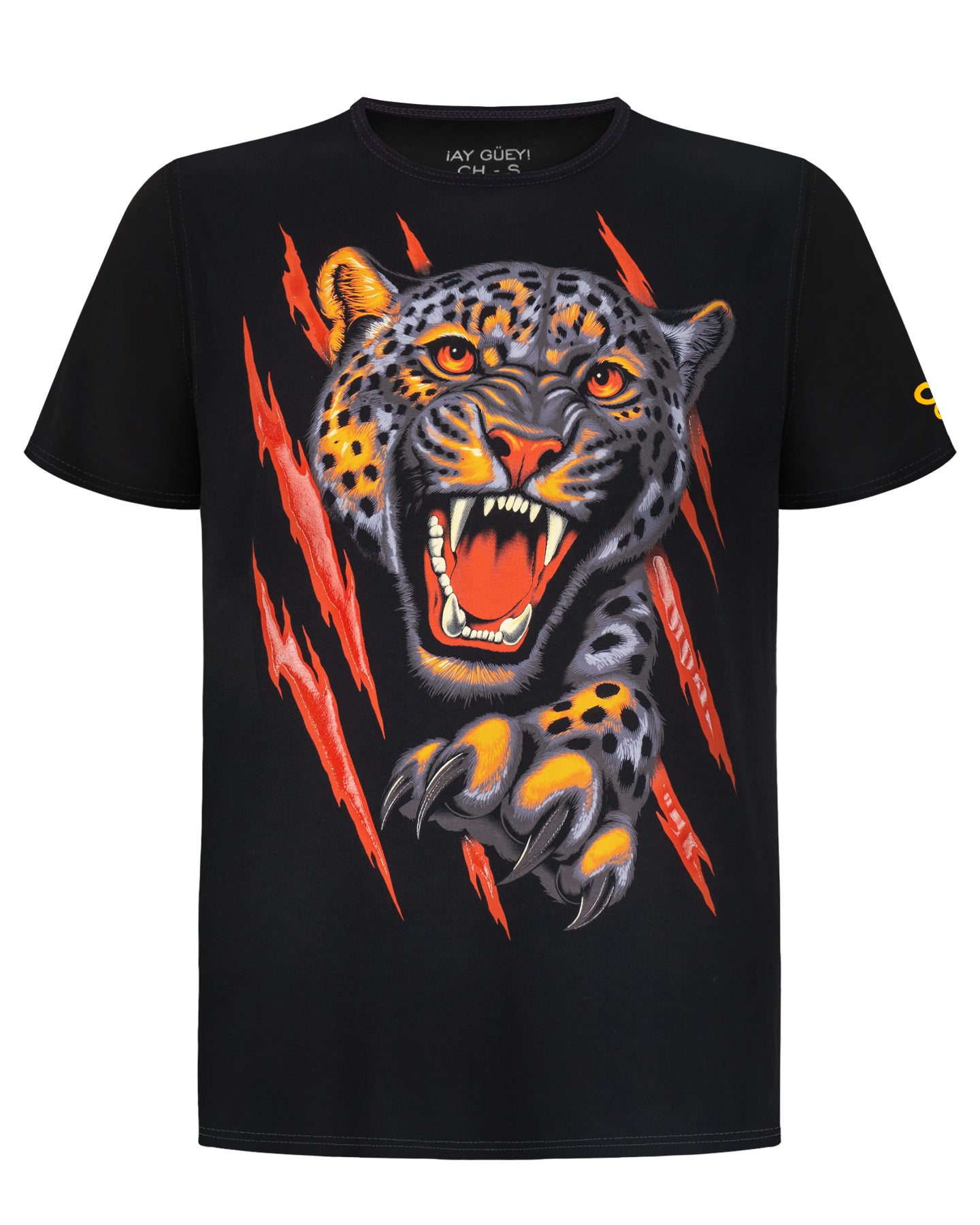 Playera Balam Fuego Tinta Gel