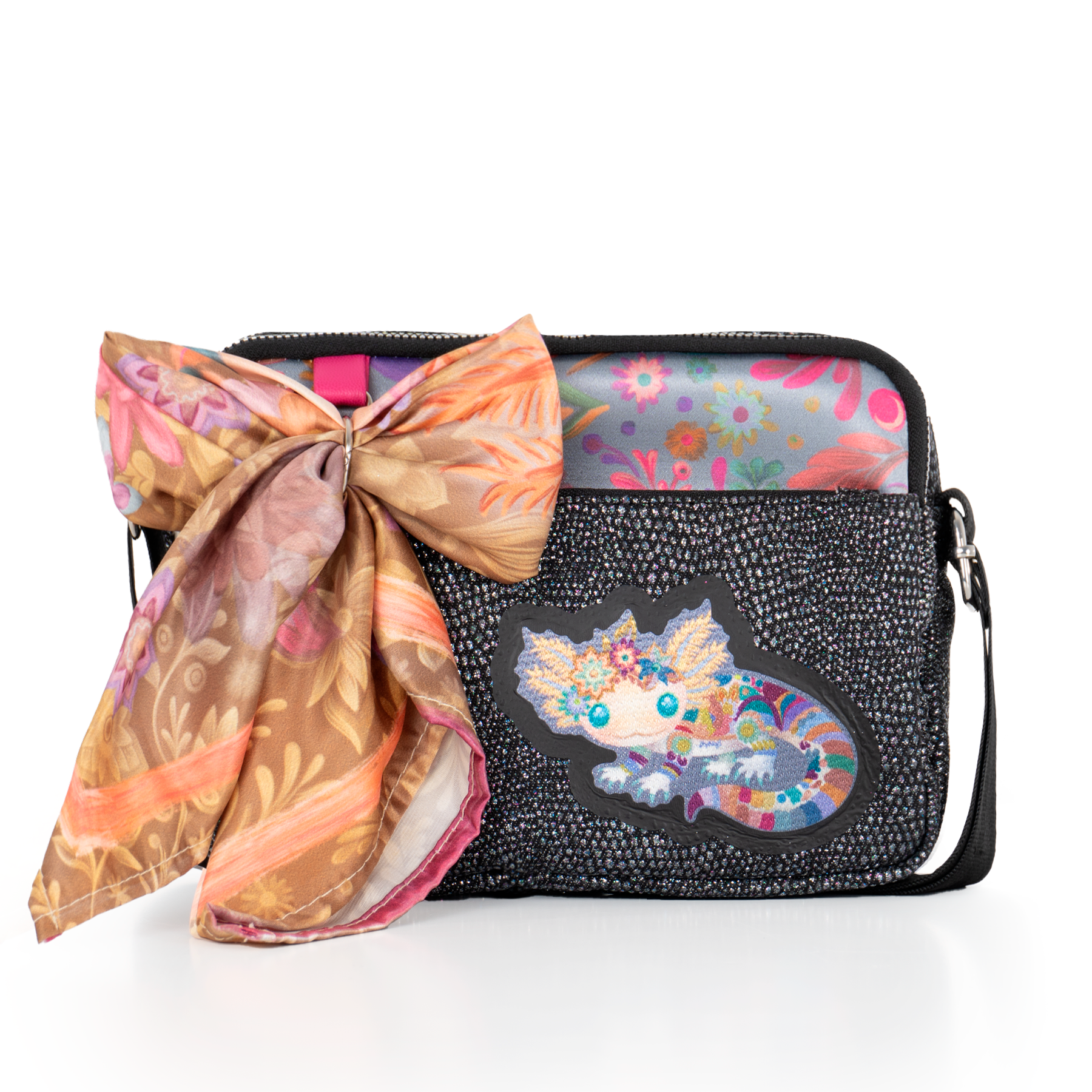 Bolsa Cross Ajolote Rosa