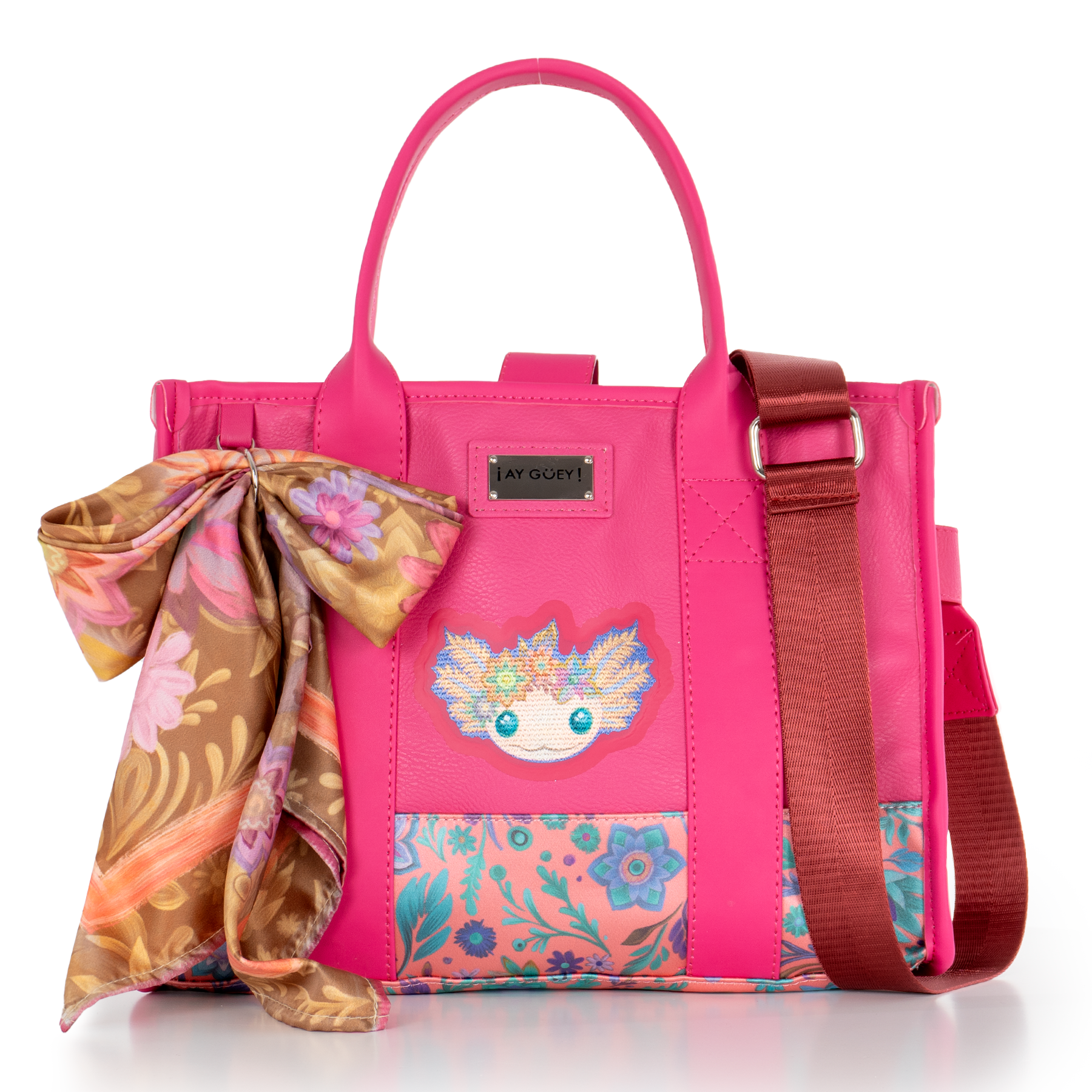 Bolsa Tote Ajolote Rosa