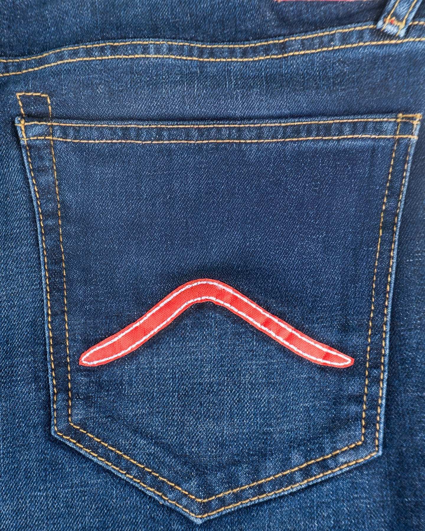 Jeans Regular Mezclilla Chingón Red