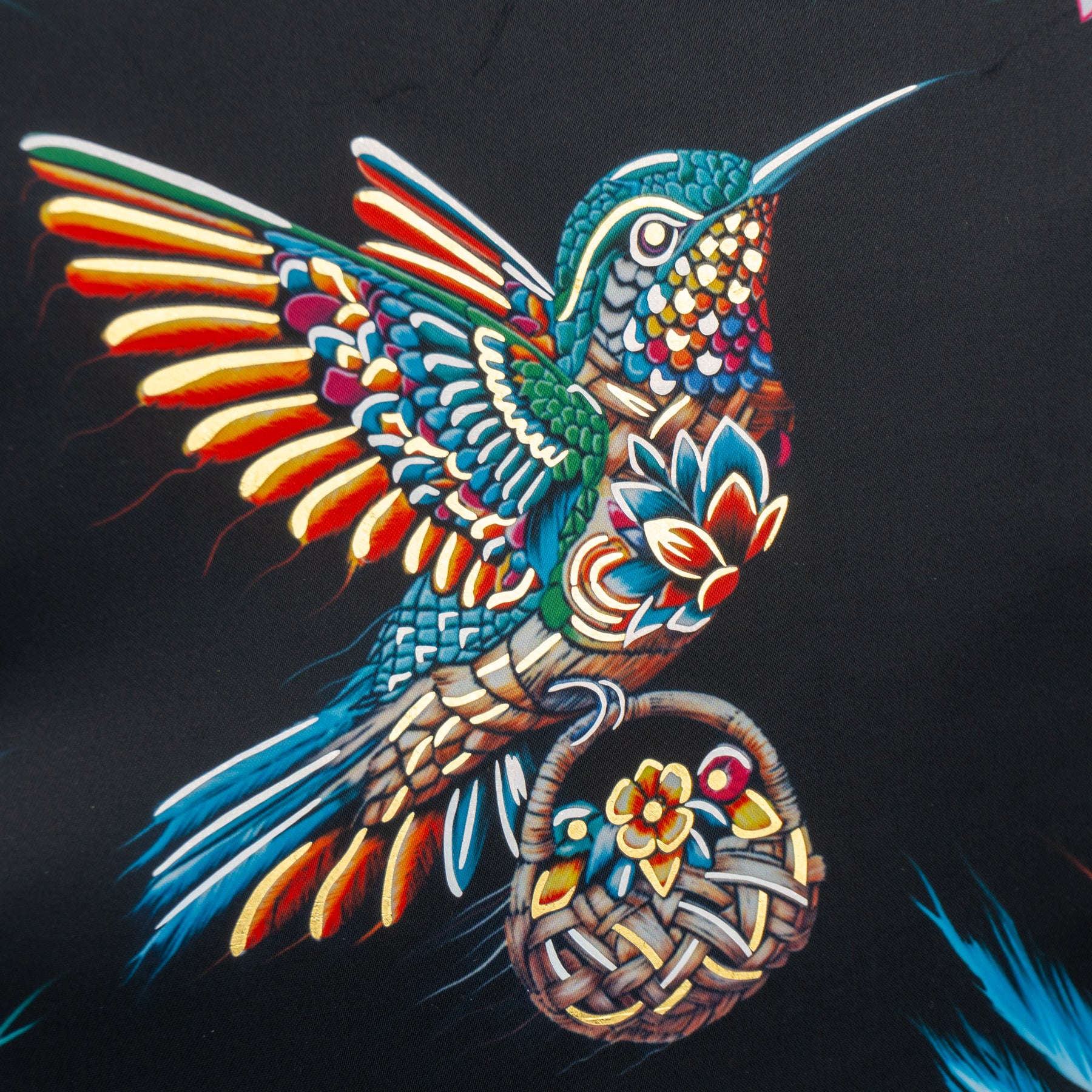 Mochila Modelo Arco para mujer color negro - Colección IZAHUATL