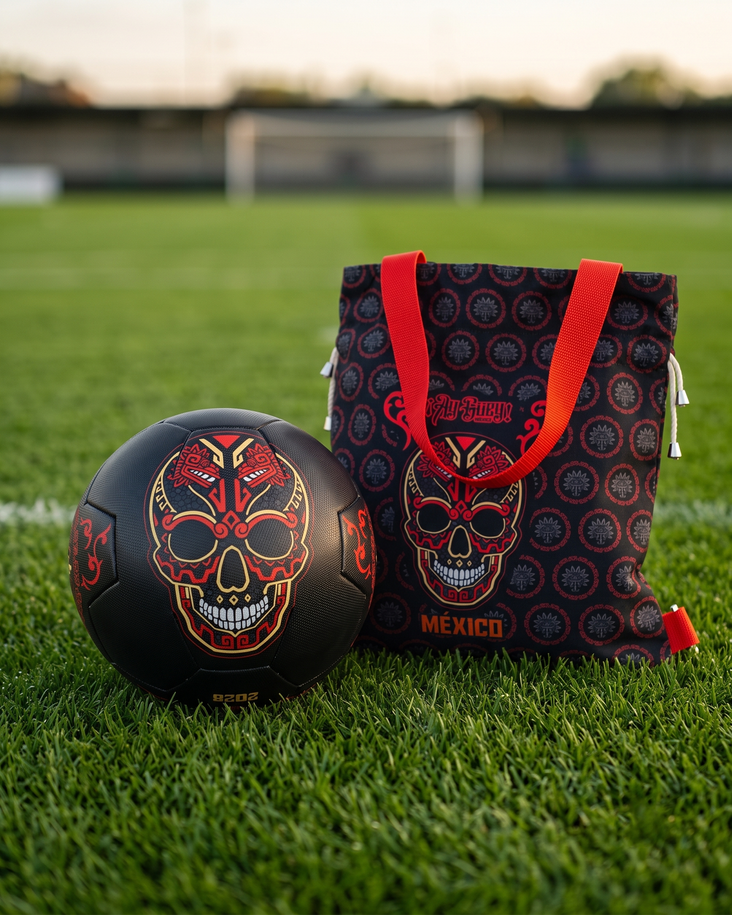 Balón de Fútbol VOLCÁN Negro