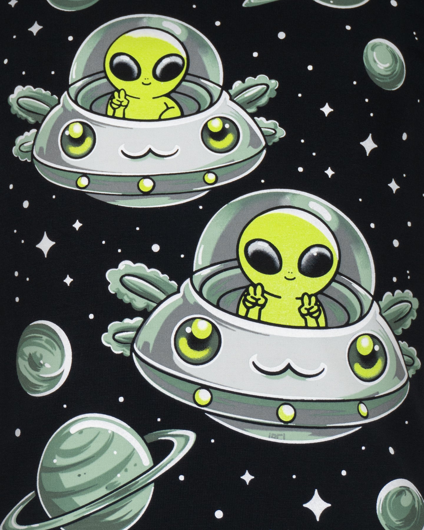 Playera Niño Destino Tierra Glow in the Dark