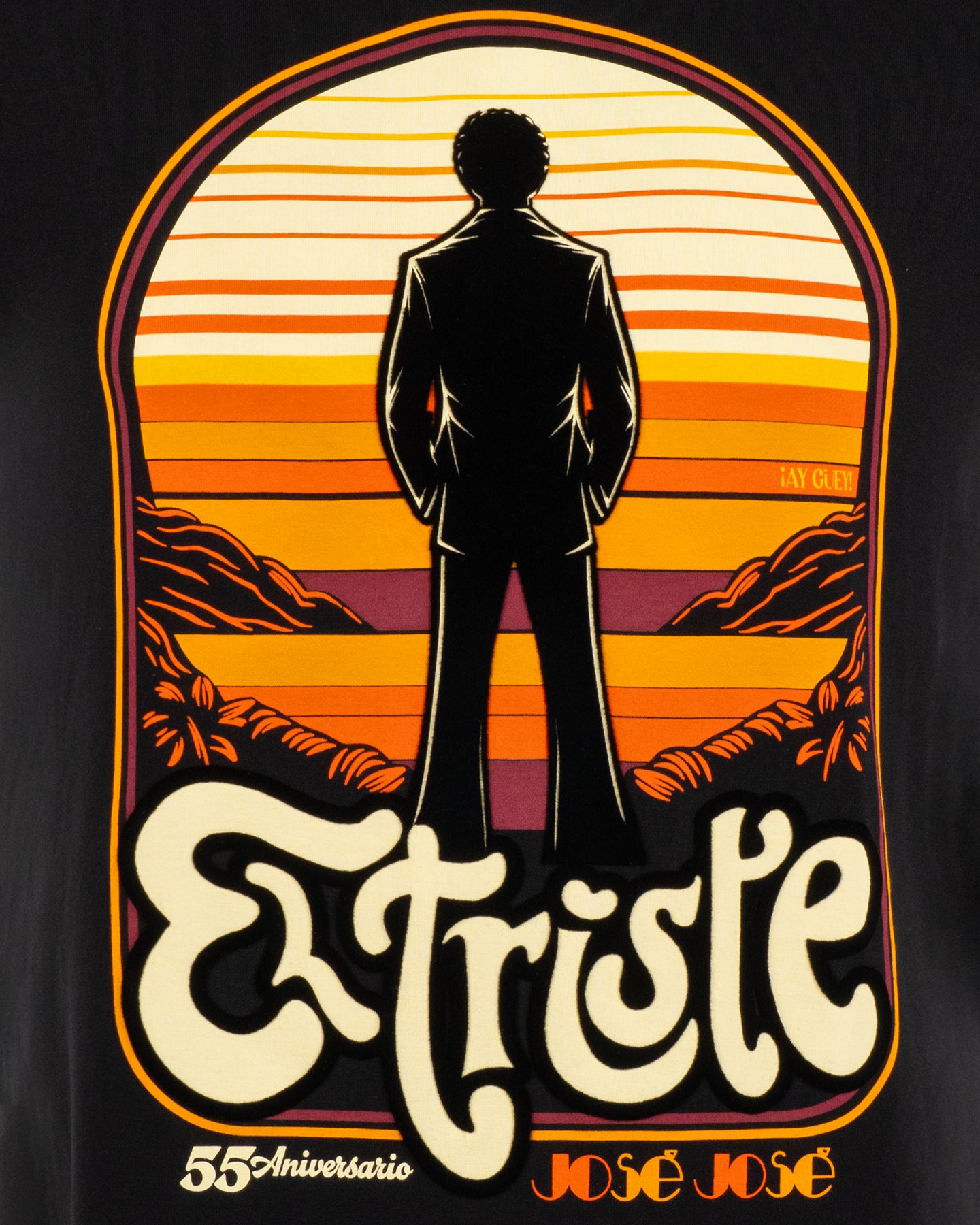 Playera El Triste Atardecer José José