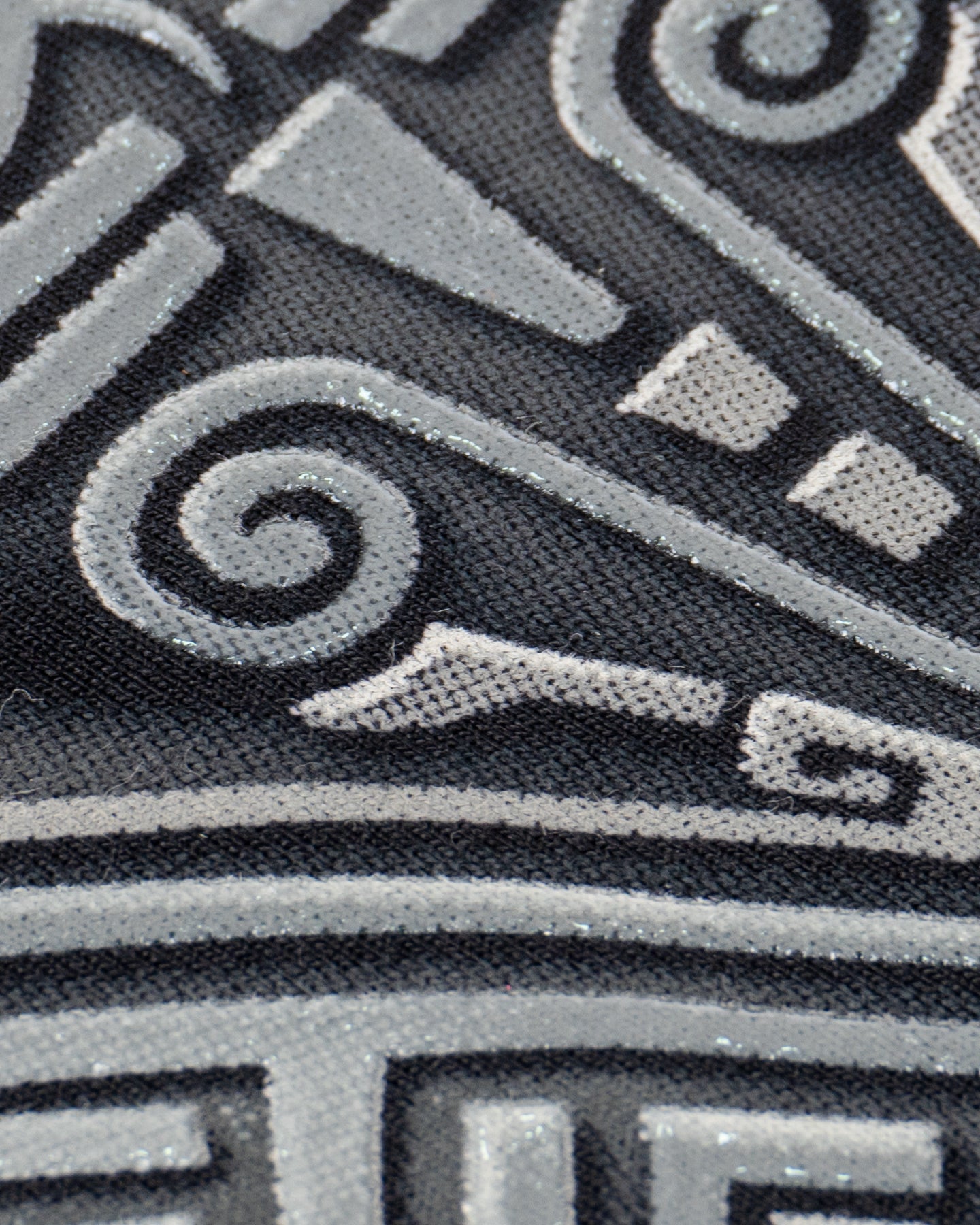 Playera Negros Tinta Gel