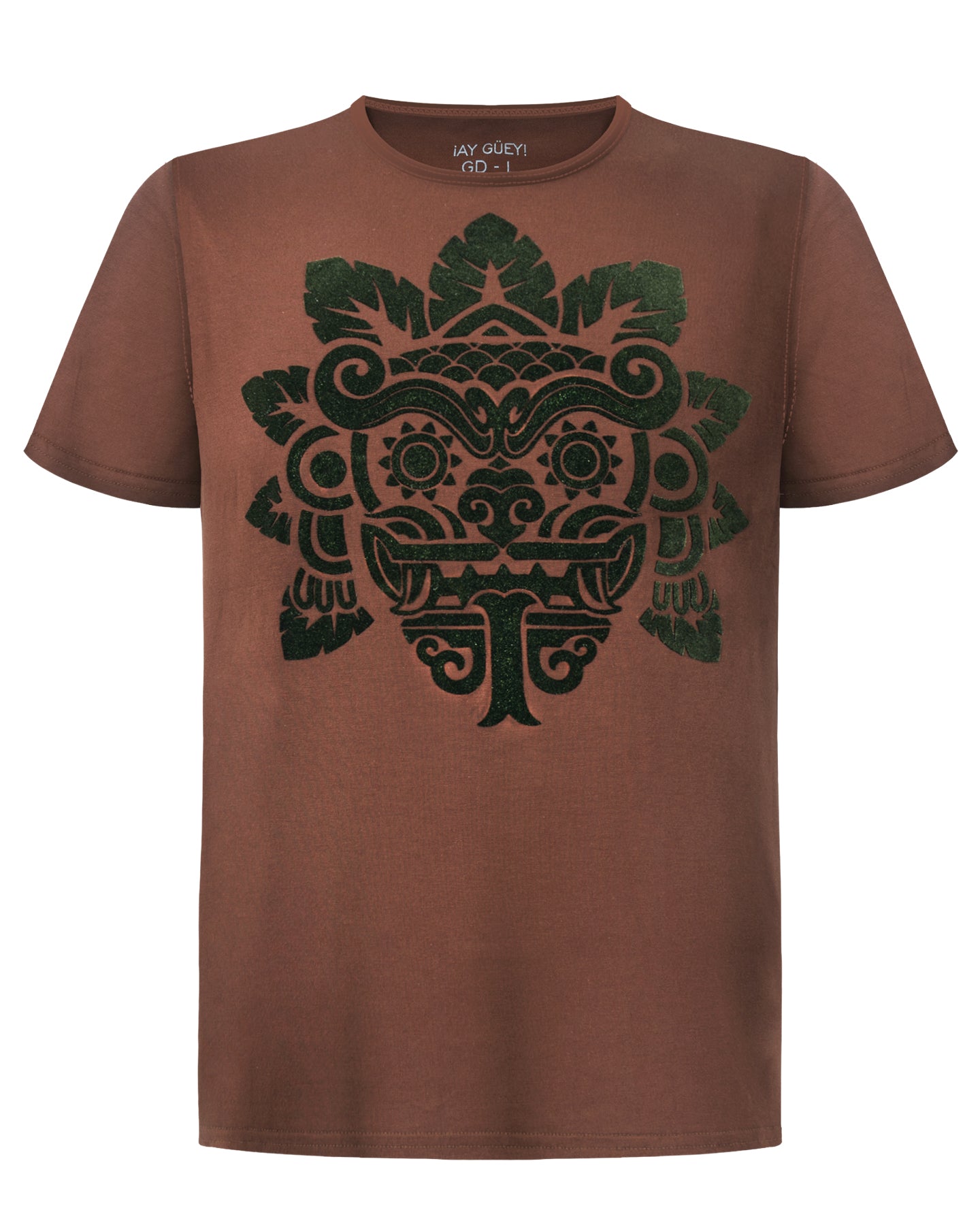 Playera Quetza Café Flock