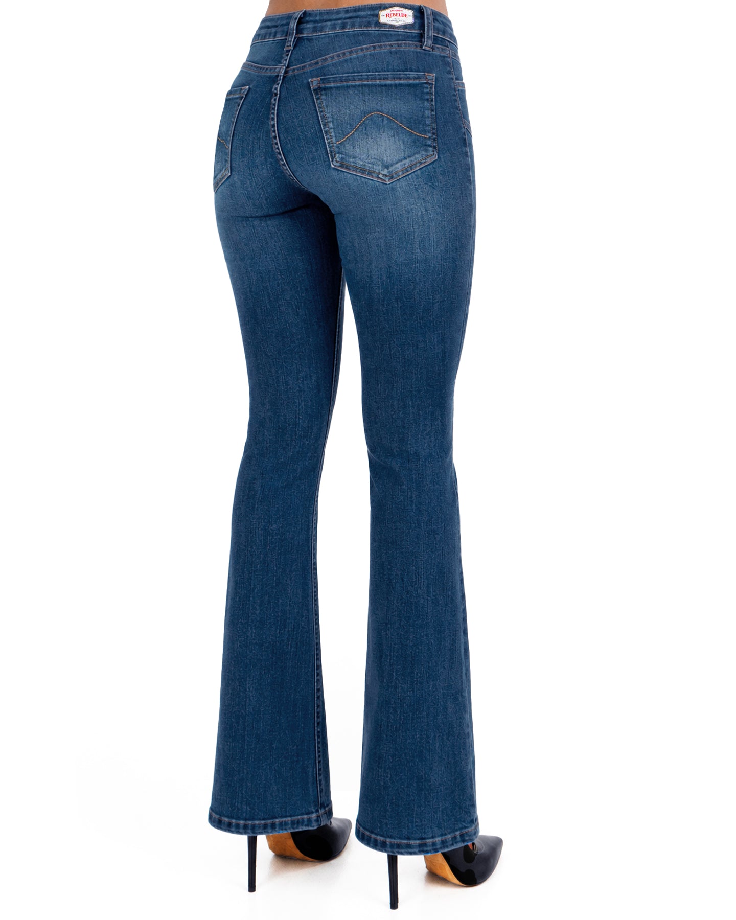 Jeans Campana Dama Rebelde
