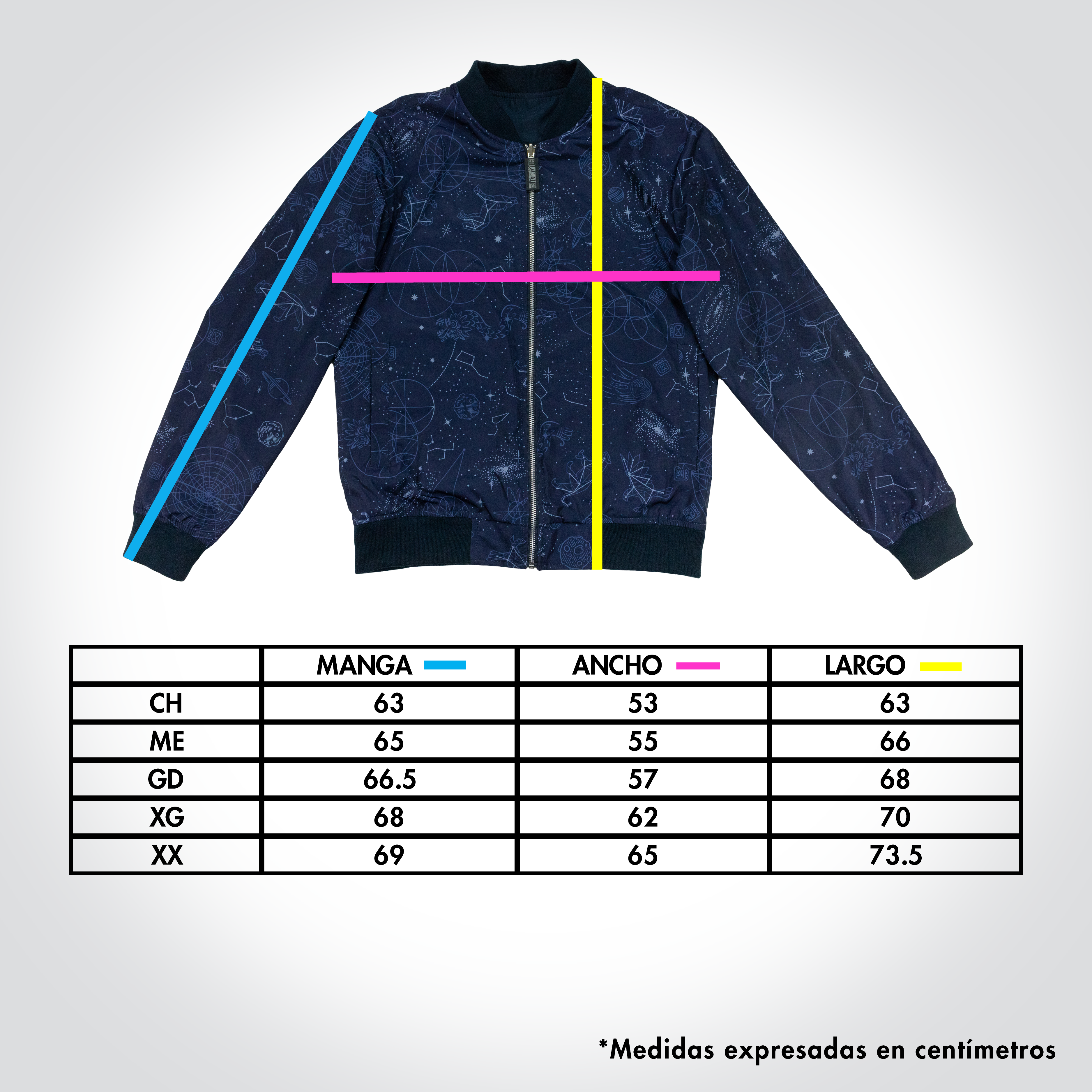 Chamarra doble vista ODISEA 2492