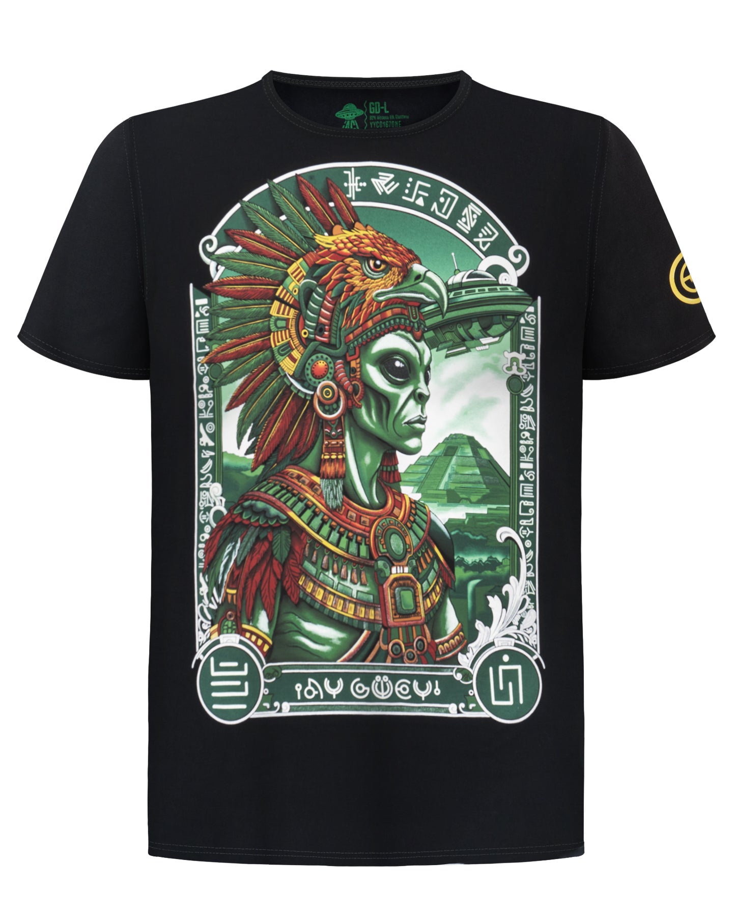 Playera Tlatoalien Tinta Gel
