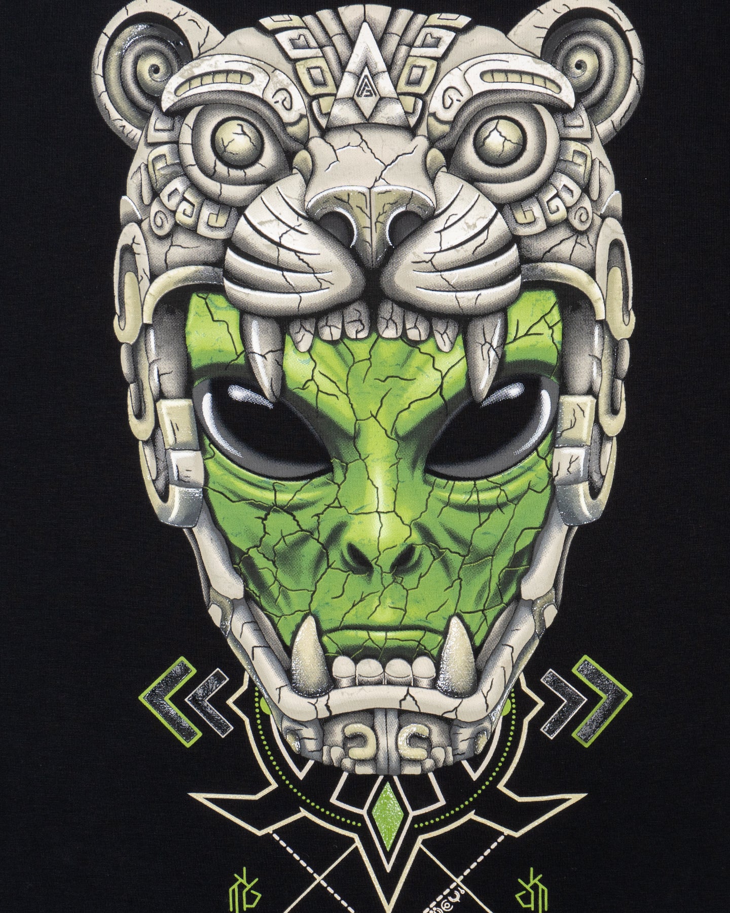 Playera Verdes Tinta Gel