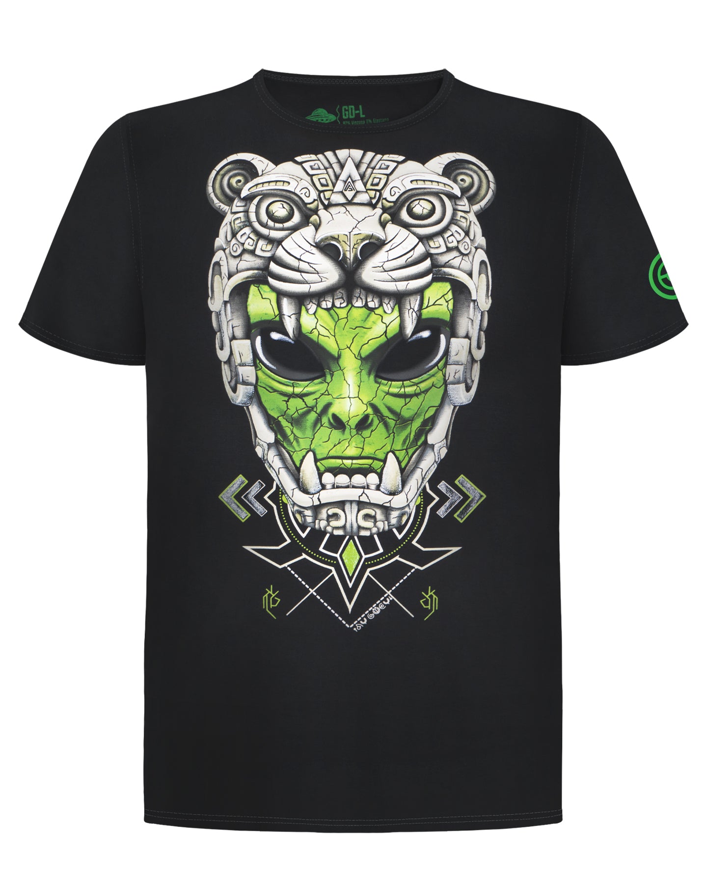 Playera Verdes Tinta Gel