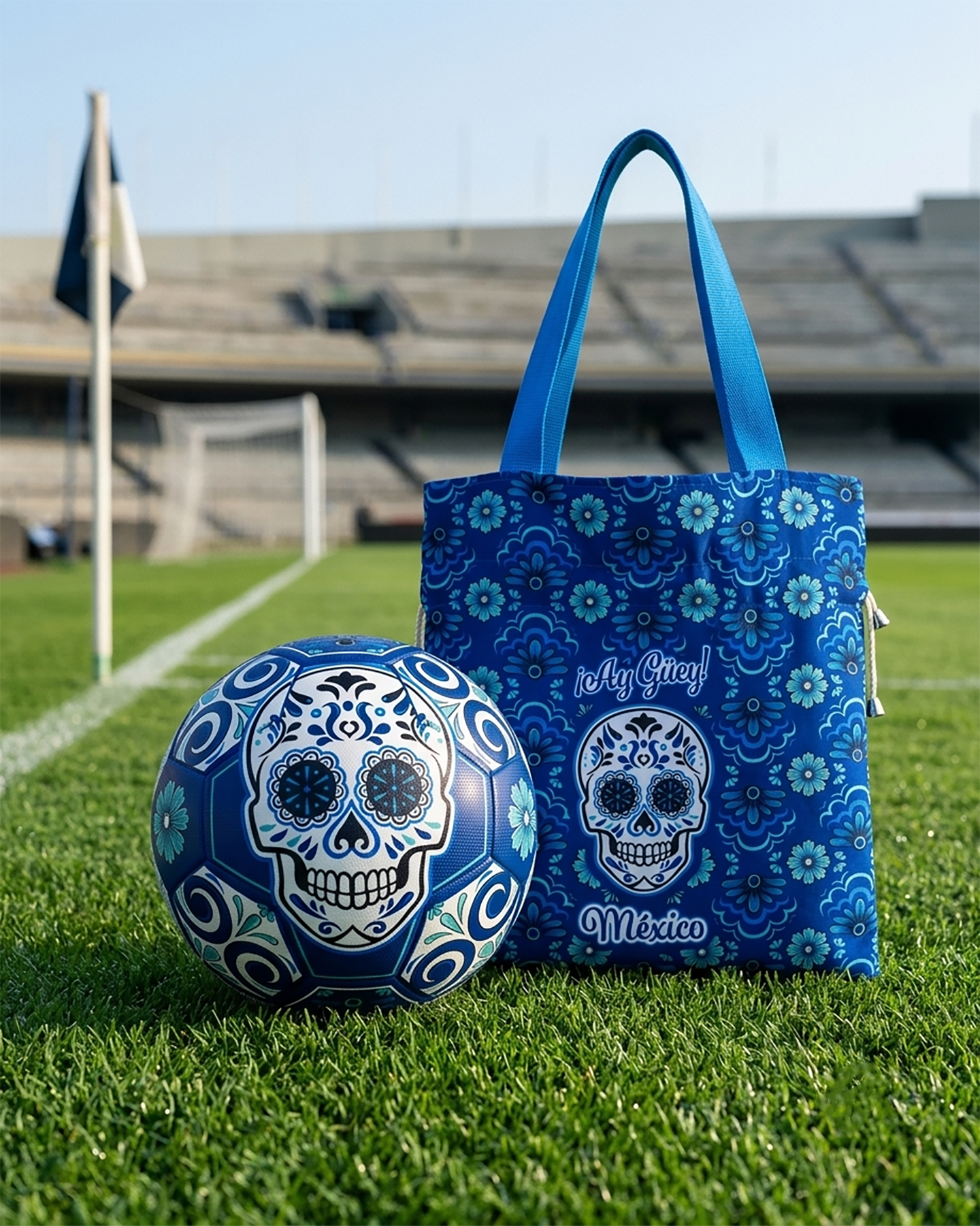 Balón de Fútbol TALA-AZUL