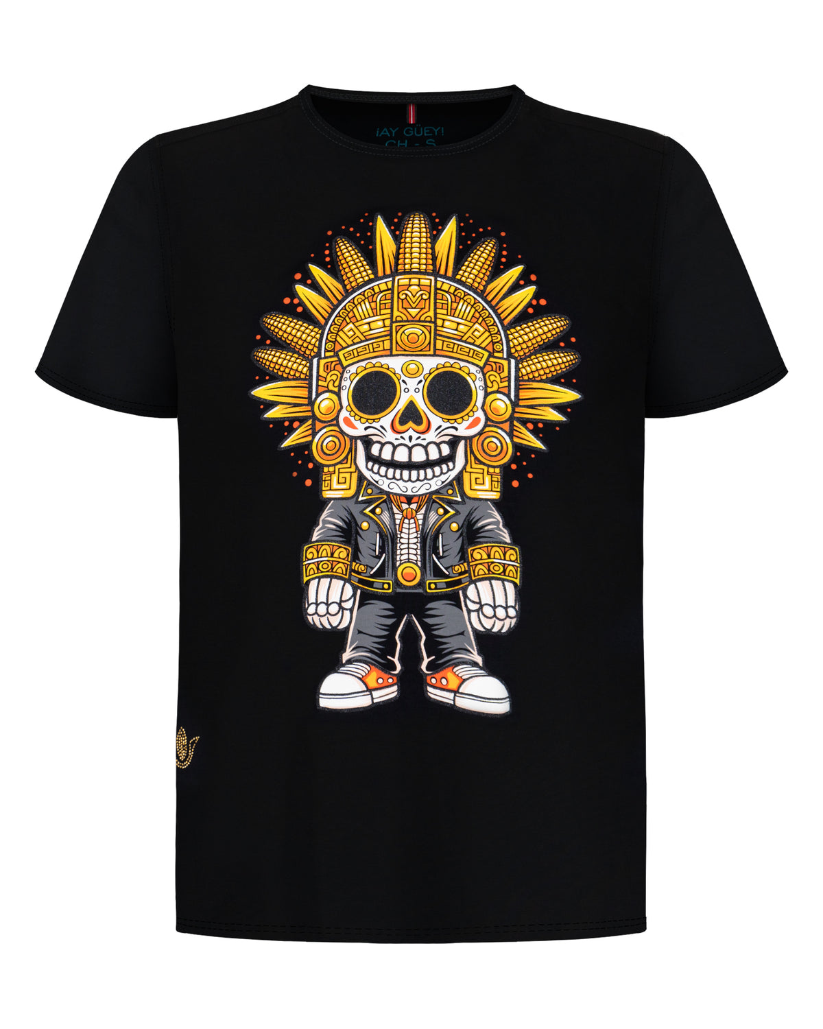 ・Playera Chicomecoatl Tinta Shimmer