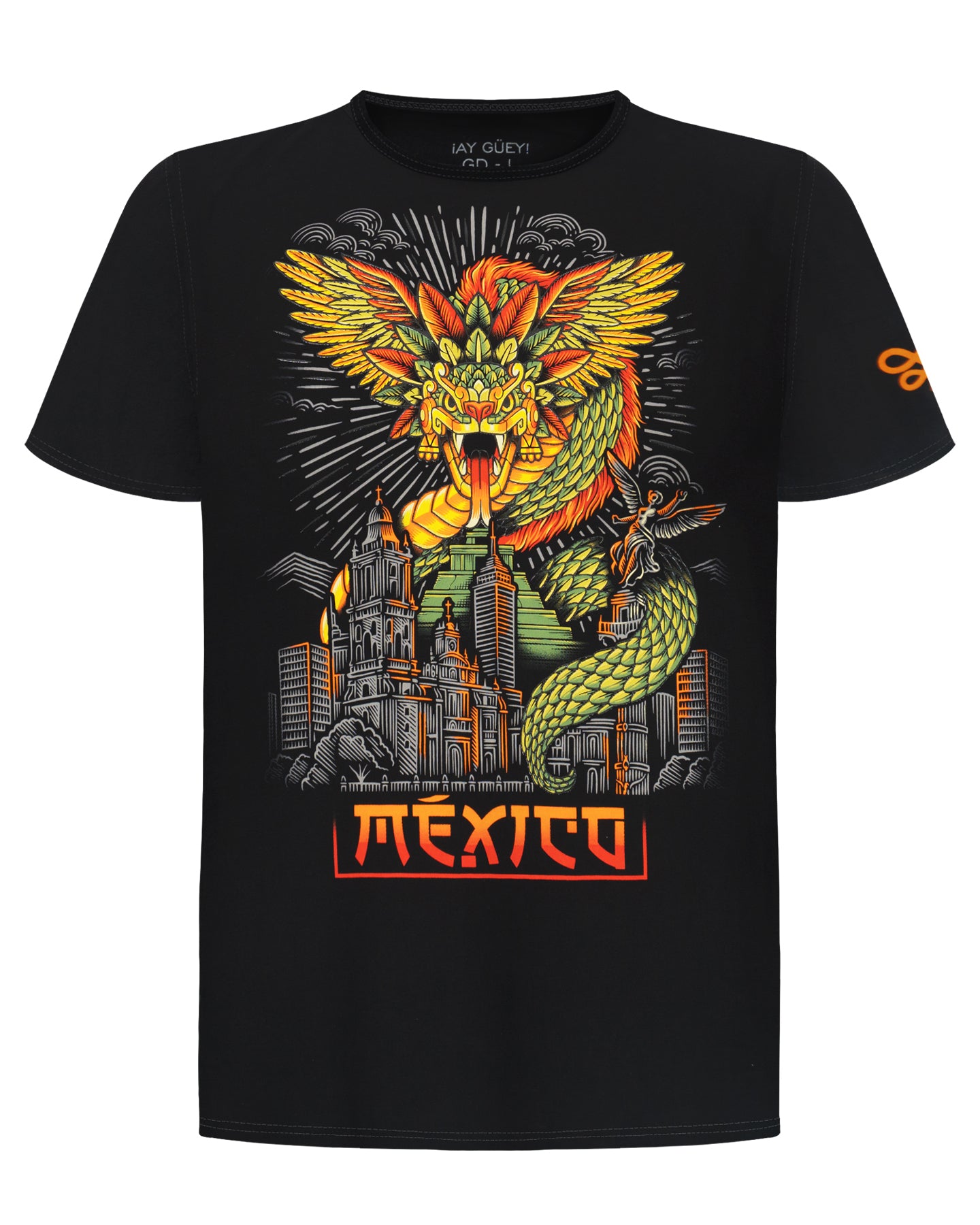 Playera Ángel Caído Tinta Gel