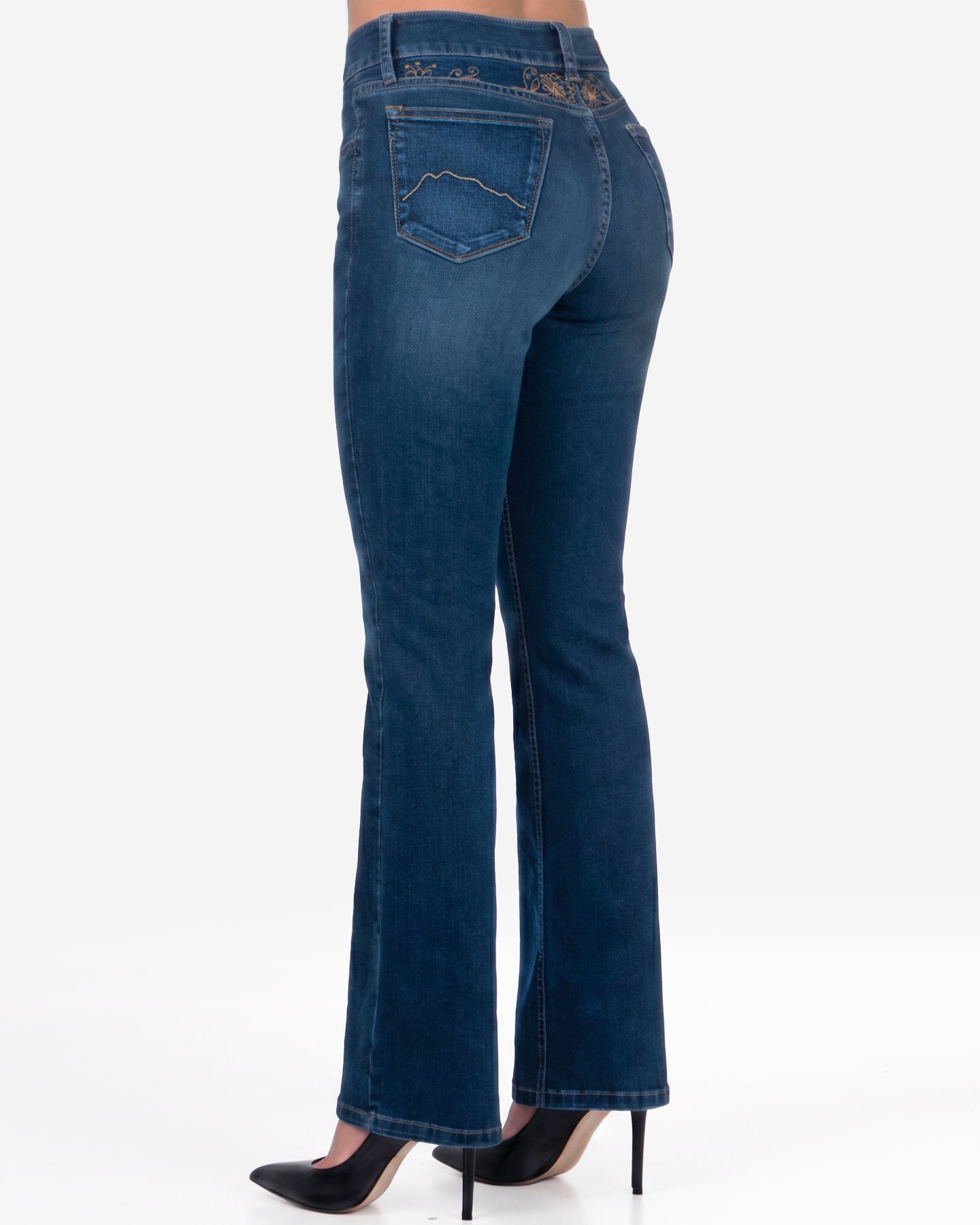 Jeans Dama Diva Flores