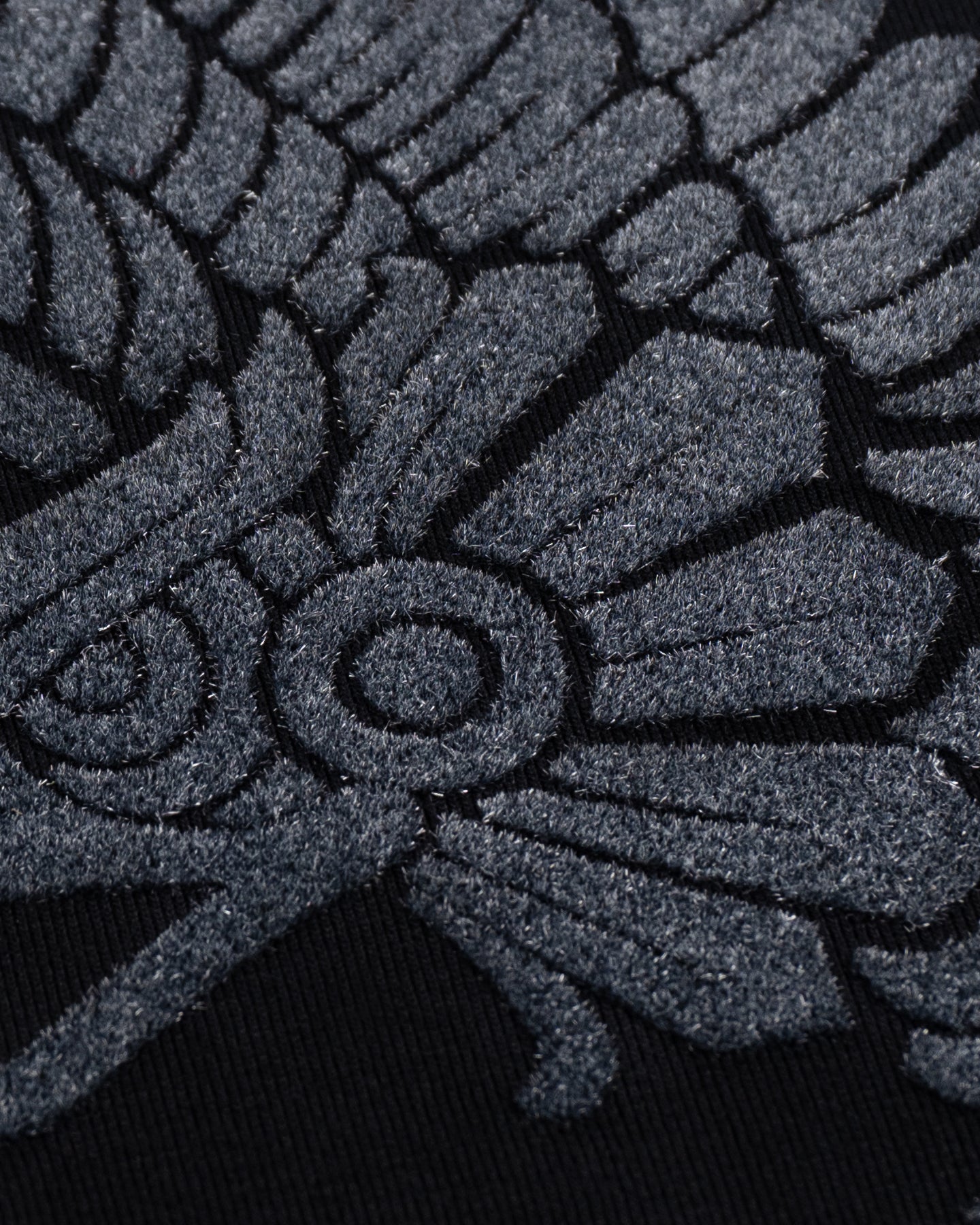 Playera El Origen Flock Tornasol Plata