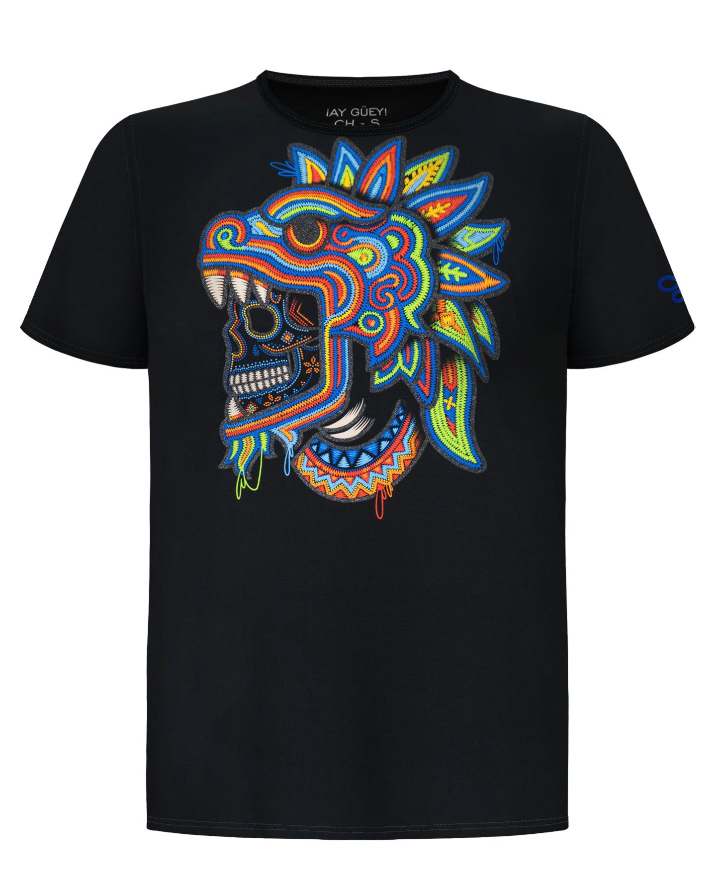 Playera Emplumado Tinta Shimmer