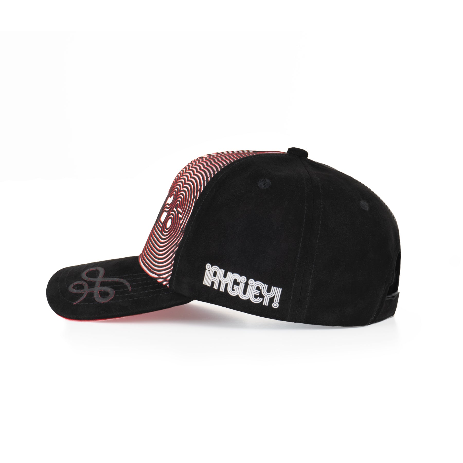 Gorra MX Negro/Rojo