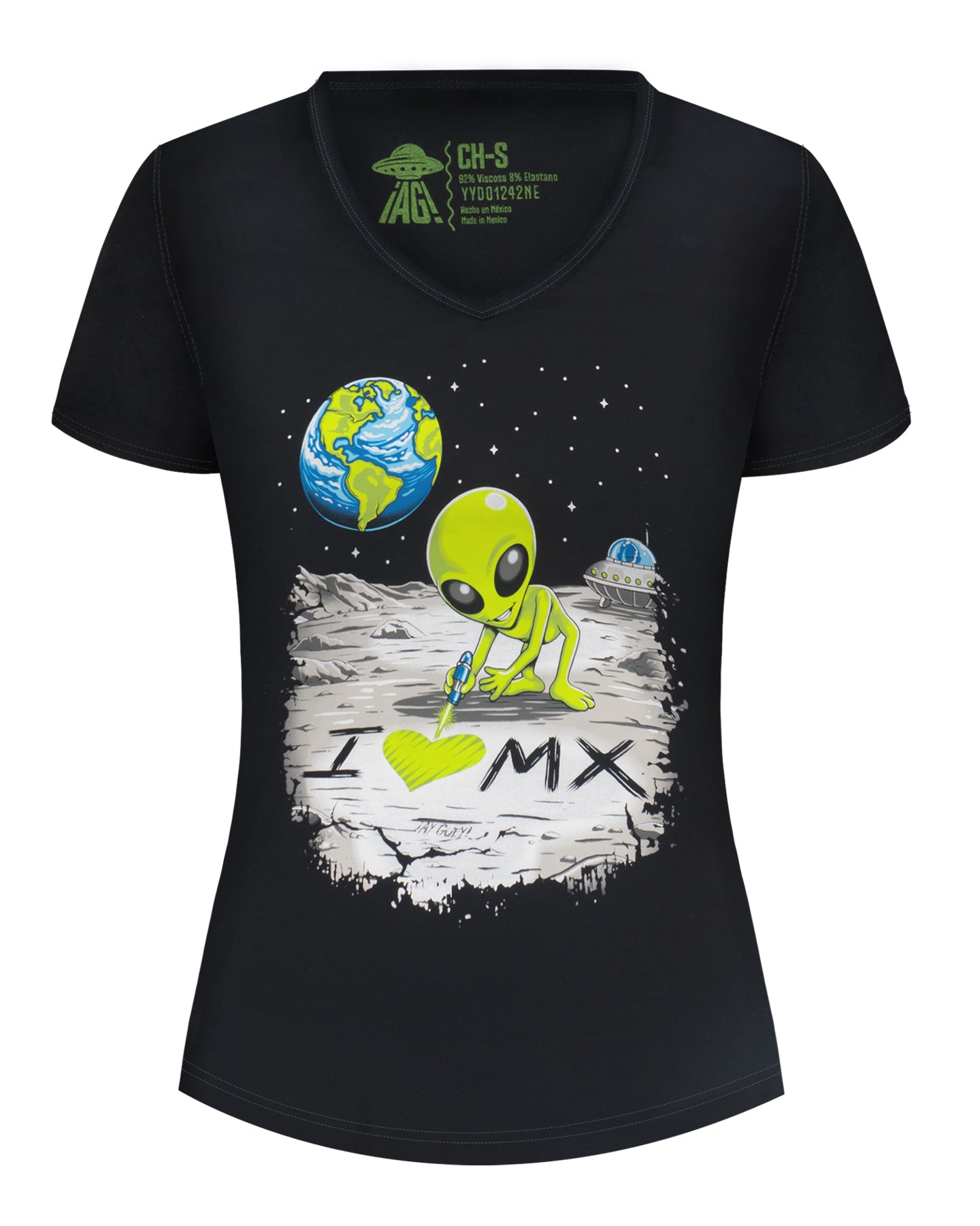 Playera Grafitera Alien
