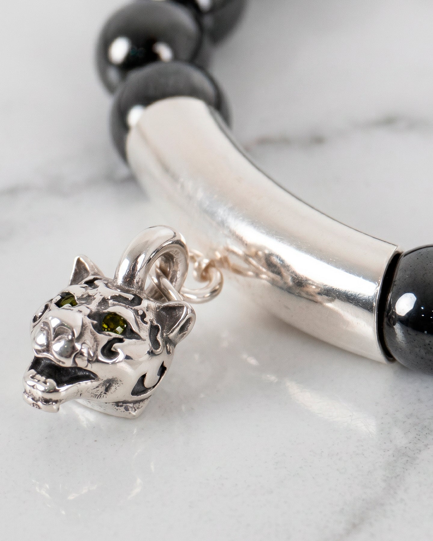Pulsera Jaguar Hematita