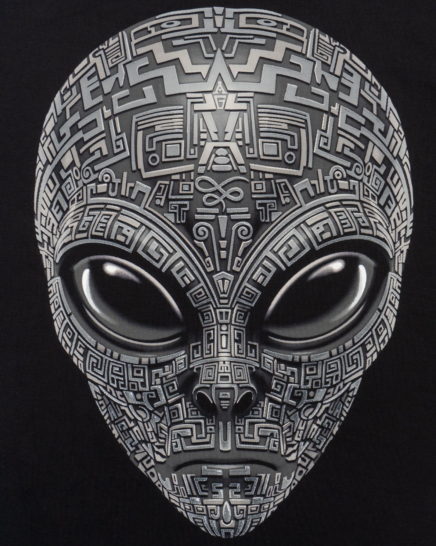 Playera Negros Tinta Gel