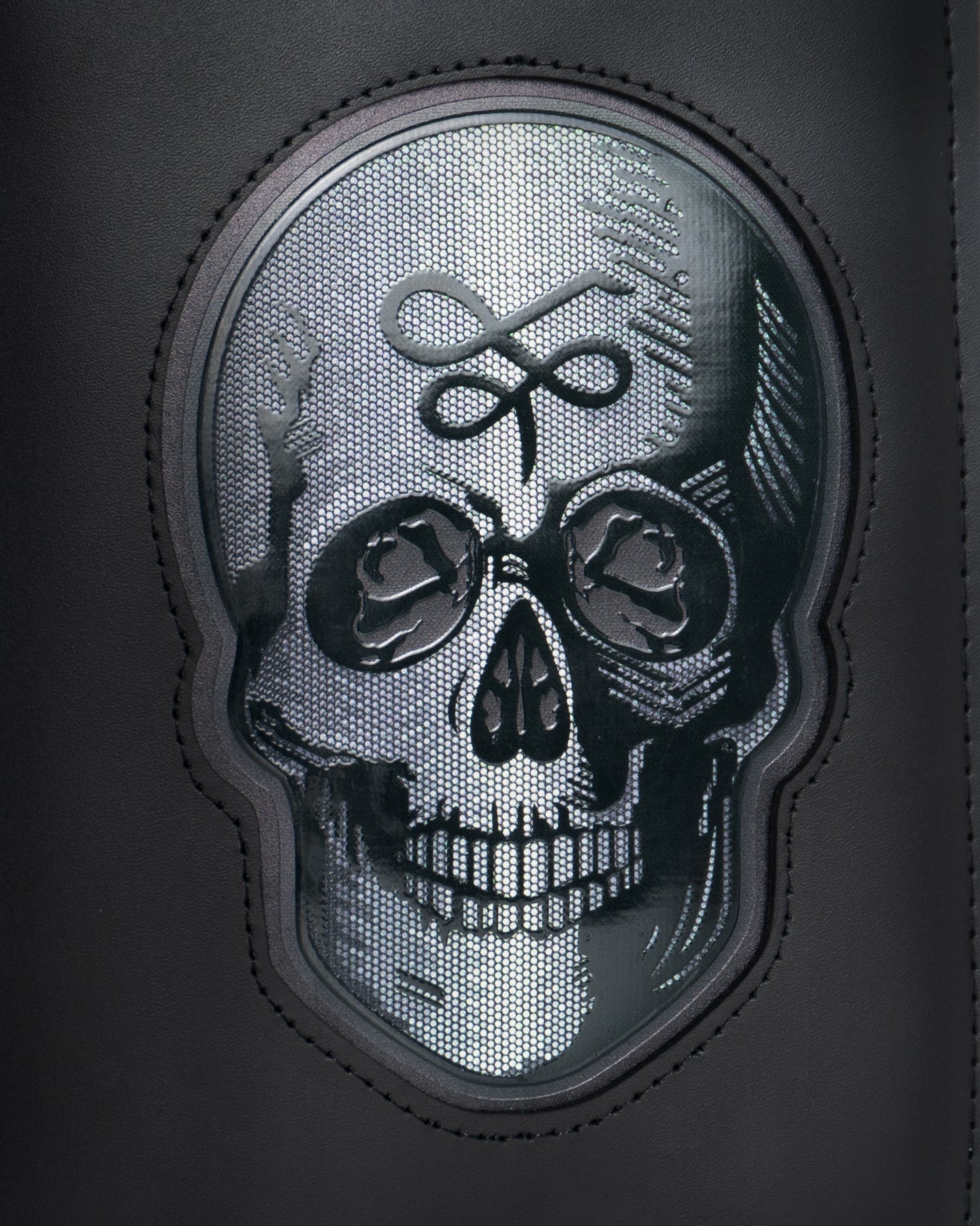 Porta Pasaporte Calavera Felipe Piel