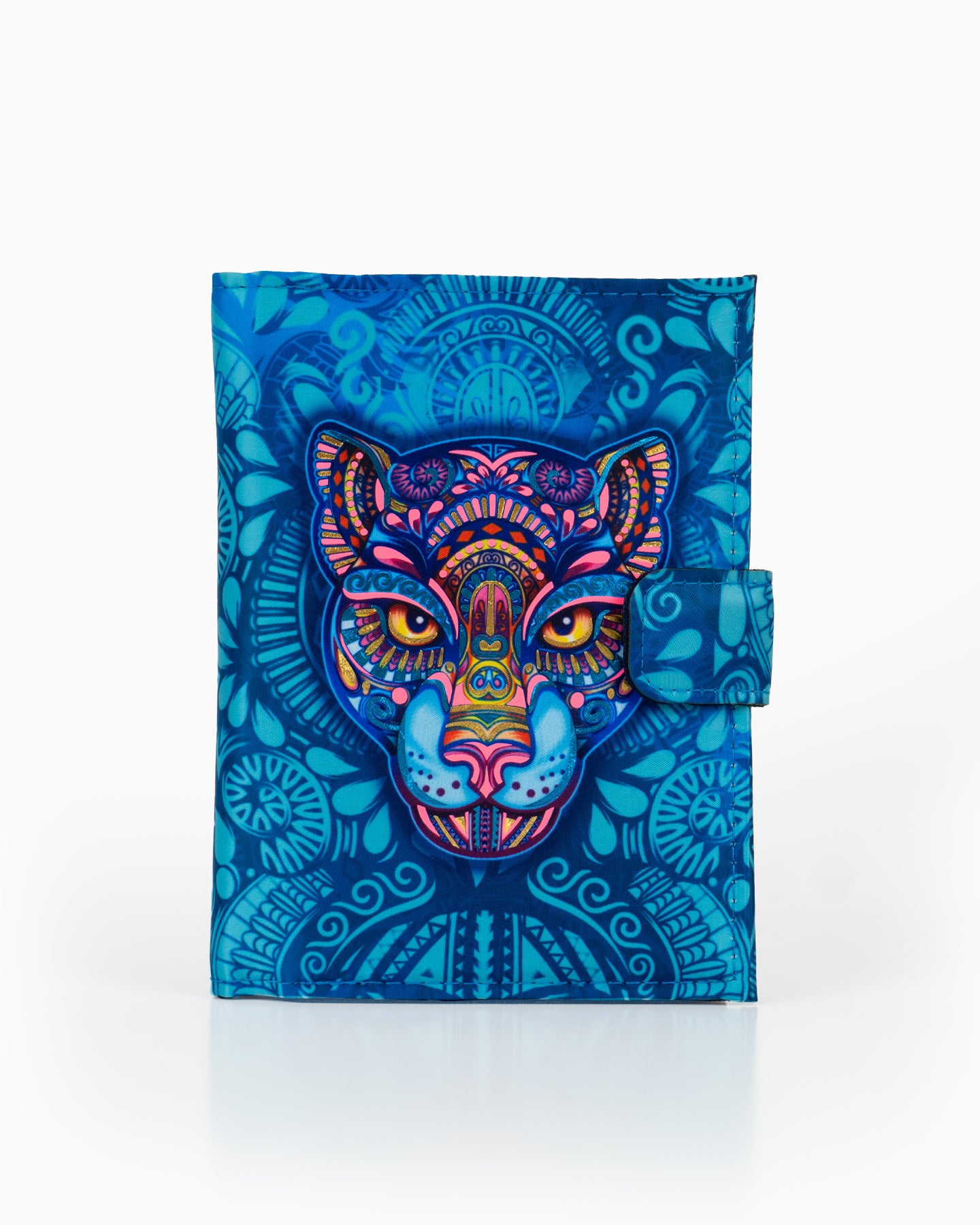 Porta Pasaporte de tela para mujer - Colección ENO-JAA TURQUESA