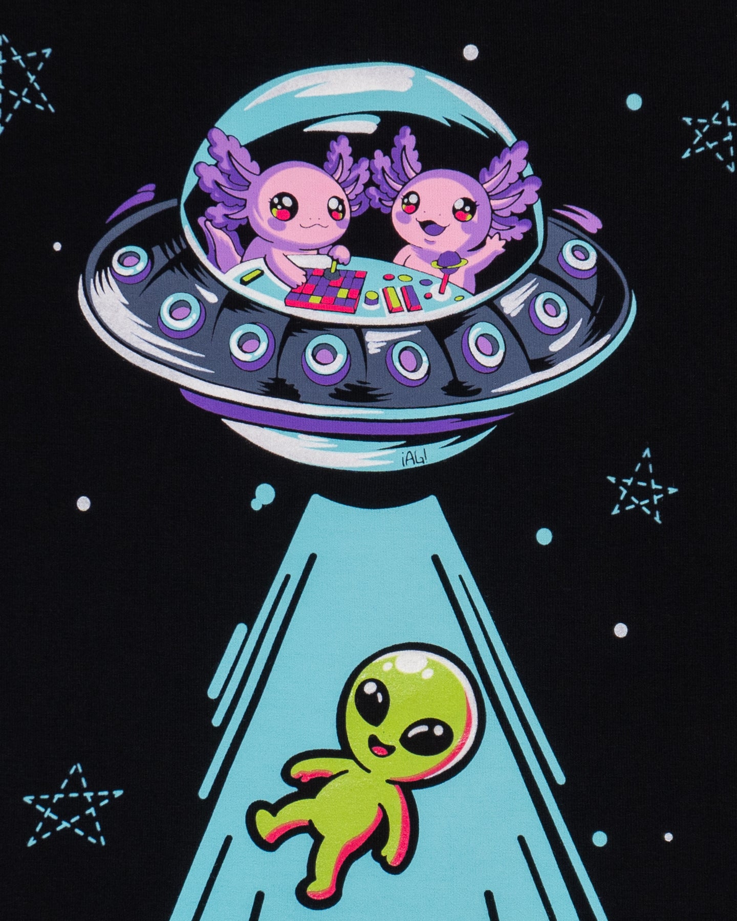 Playera Infantil Vengache Pa' acá Glow in the Dark